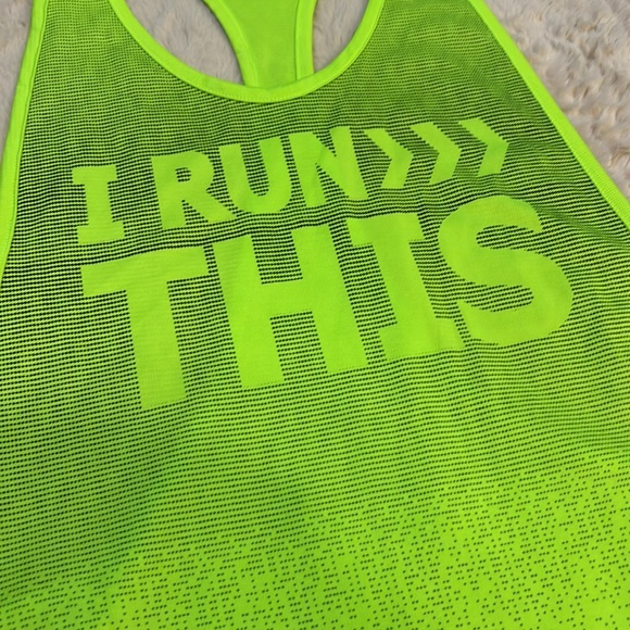 Loose Fit citrus lime tank in size M - Picture 4 of 10